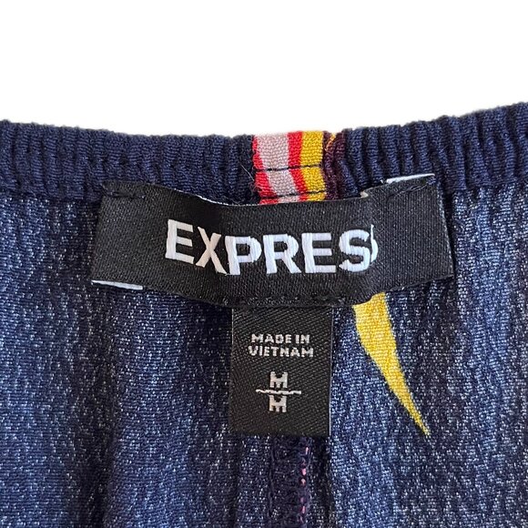 Express Womens Flowy Floral Dress - M - Picture 7 of 7